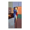 "Dance Couple" Megapap painting on canvas digital printing 40x80x3cm.