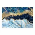 "Deep Blue" Megapap painting on canvas digital printing 125x80x3cm.