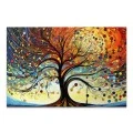 "Dream Tree" Megapap painting on canvas digital printing 125x80x3cm.