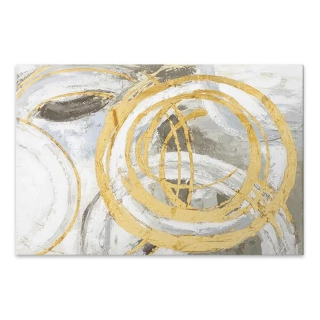"Exotic Cirlces" Megapap painting on canvas digital printing 140x100x3cm.