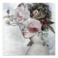 "Hidden Face" Megapap canvas painting digital printing 100x100x3cm.