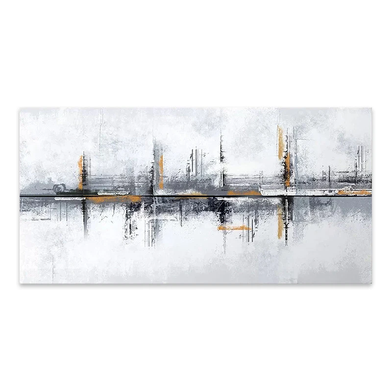 "Port" Megapap painting on canvas digital printing 80x40x3cm.