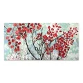 "Read Leaves" Megapap canvas painting digital printing 100x50x3cm.