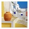 "Santorini" Megapap painting on canvas digital printing 50x50x3cm.