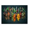 "Spices" Megapap painting on canvas digital printing 70x50x3cm.