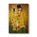 "The Kiss" Megapap painting on canvas digital printing 80x125x3cm.