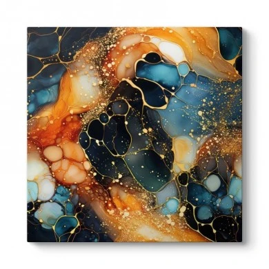 "Universal Texture Abstract" Megapap canvas painting digital printing 100x100x3cm.