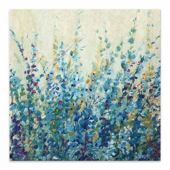 "Wildflowers" Megapap painting on canvas digital printing 60x60x3cm.