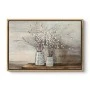 "Willow Flowers" Megapap painting on canvas digital printing with frame 140x100x3cm.