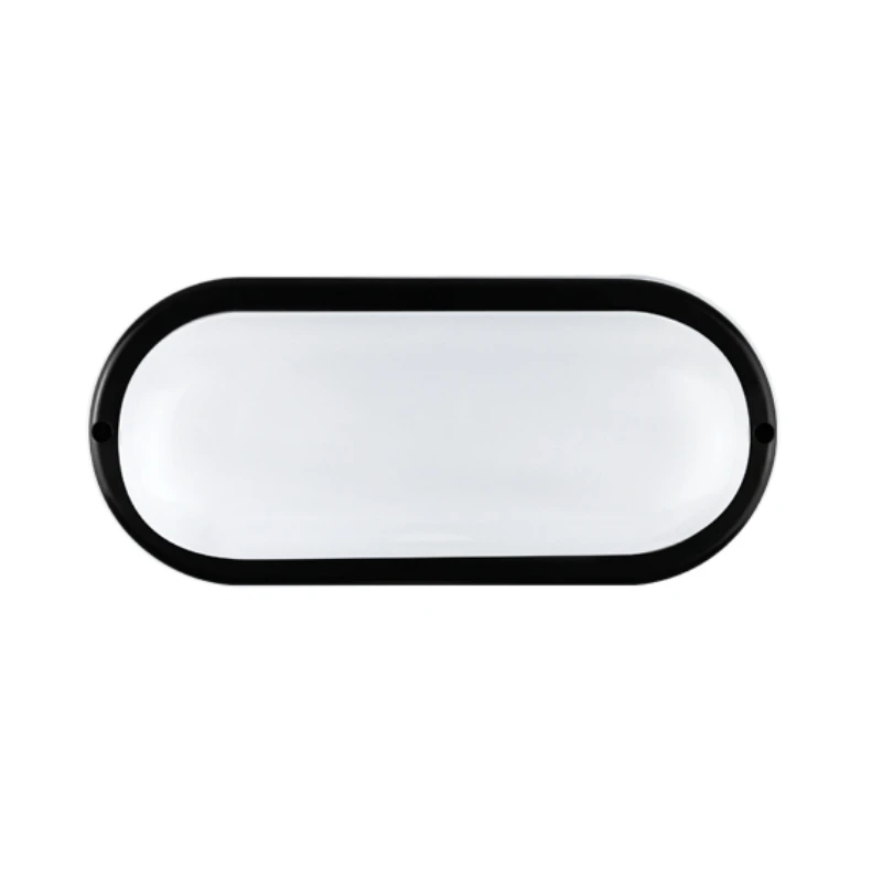 LED ceiling light IP65 10W 950lm color black 15.9x4.4x8.9cm.