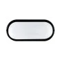 LED ceiling light IP65 10W 950lm color black 15.9x4.4x8.9cm.