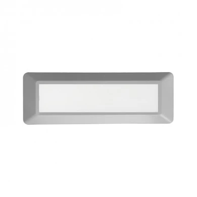 LED ceiling light IP65 4W color gray 23x2.7x8cm.