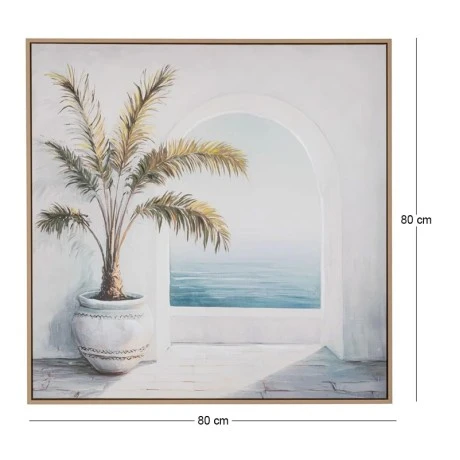 PLANT ΠΙΝΑΚΑΣ ΣΕ ΤΥΠΩΜΕΝΟ ΚΑΜΒΑ ΜΕ ΚΟΡΝΙΖΑ 80Χ80ΕΚ