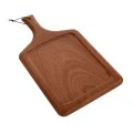 BROWN WOODEN CHOPPING BOARD 38X22X2CM