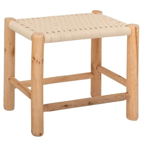 KNITTED STOOL 49X30X40CM