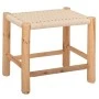 KNITTED STOOL 49X30X40CM