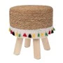 NATURAL SEAGRASS STOOL 28X33CM