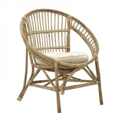 Blore Inart armchair natural wood 70x58x81cm