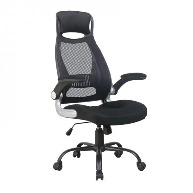 ΒΣ7100 ΜΑΥΡO MESH ΠΟΛΥΘΡΟΝΑ ΓΡΑΦΕΙΟΥ - 01.0177