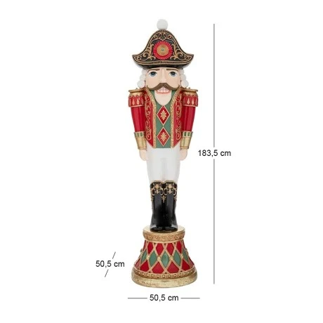MULTI RESIN NUTCRACKER 50.5X50.5X183.5CM