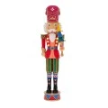 LED COLOURFULL RESIN NUTCRACKER 13X9X46CM