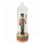 CHRISTMAS RESIN LED SOLDIER IN GLASS DOME 39CM