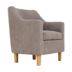 BETA Armchair Light Brown Fabric