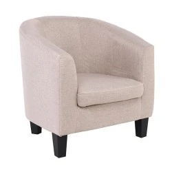 BOGA Armchair Fabric Beige BOGA Armchair Fabric Beige
