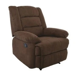 JULIA Armchair Relax Brown Fabric
