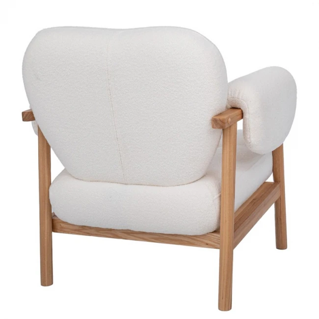 ΠΟΛΥΘΡΟΝΑ ΚΑΦΕ ΞΥΛΙΝΗ ΜΕ ΚΡΕΜ ΜΠΟΥΚΛΕ ΥΦΑΣΜΑ 83Χ80Χ84ΕΚ