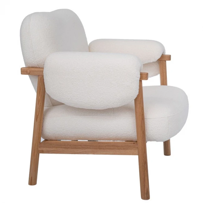 ΠΟΛΥΘΡΟΝΑ ΚΑΦΕ ΞΥΛΙΝΗ ΜΕ ΚΡΕΜ ΜΠΟΥΚΛΕ ΥΦΑΣΜΑ 83Χ80Χ84ΕΚ