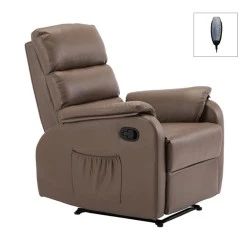 COMFORT Massage Armchair Relax Cappuccino Pu COMFORT Massage Armchair Relax Cappuccino Pu