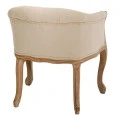 GREY VELVET ARMCHAIR 61X61X71CM