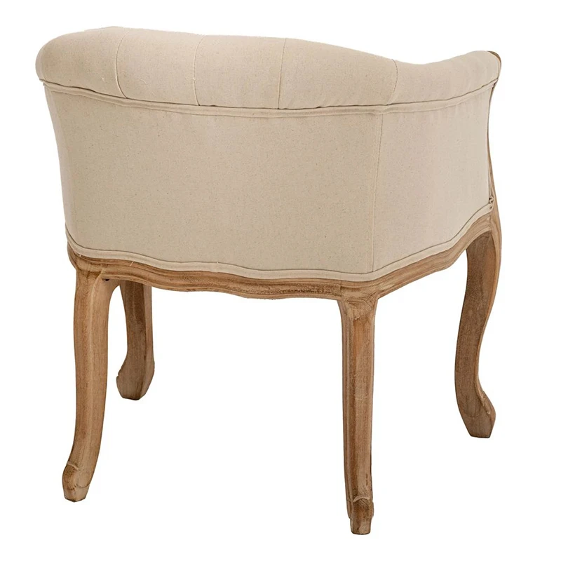 GREY VELVET ARMCHAIR 61X61X71CM