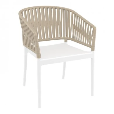 PORTOFINO WHITE/TAUPE ΠΟΛΥΘΡΟΝΑ ΠΟΛ/ΝΙΟΥ