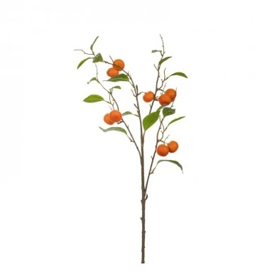 ARTFICIAL ORANGE TREE BRANCH 25X92CM