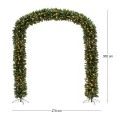 CHRISTMAS PRE-LIT ARCH 270Χ300CM WITH 840WARM WHITE LED 8 FUNCTIONS 31V 7,2W