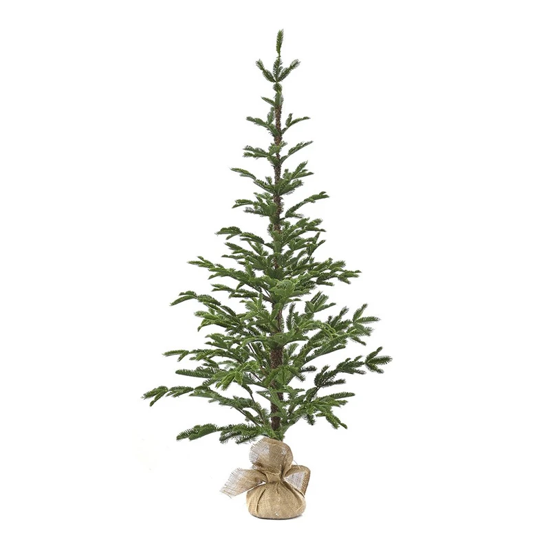 CHRISTMAS GREEN ANGEL PINE 180CM IN JUTE BAG