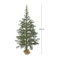 CHRISTMAS GREEN ANGEL PINE 240CM IN JUTE BAG