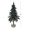 NATURAL TRUNK PINE CHRISTMAS TREE 80CM