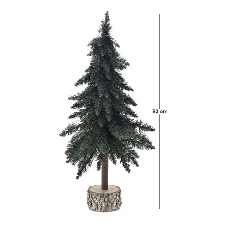 NATURAL TRUNK PINE CHRISTMAS TREE 80CM