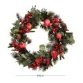 GREEN WREATH WITH POMEGRANATES MYSHROOM BERRIES AND PINE CONES 50CM