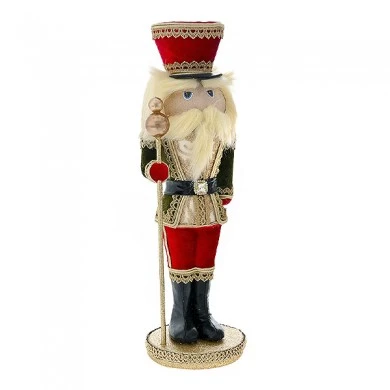 GREEN NUTCRACKER 12X12X41CM