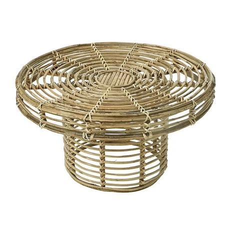 ΨΑΘΙΝΟ BAMBOO ΤΡΑΠΕΖΙ 81x81x45EK