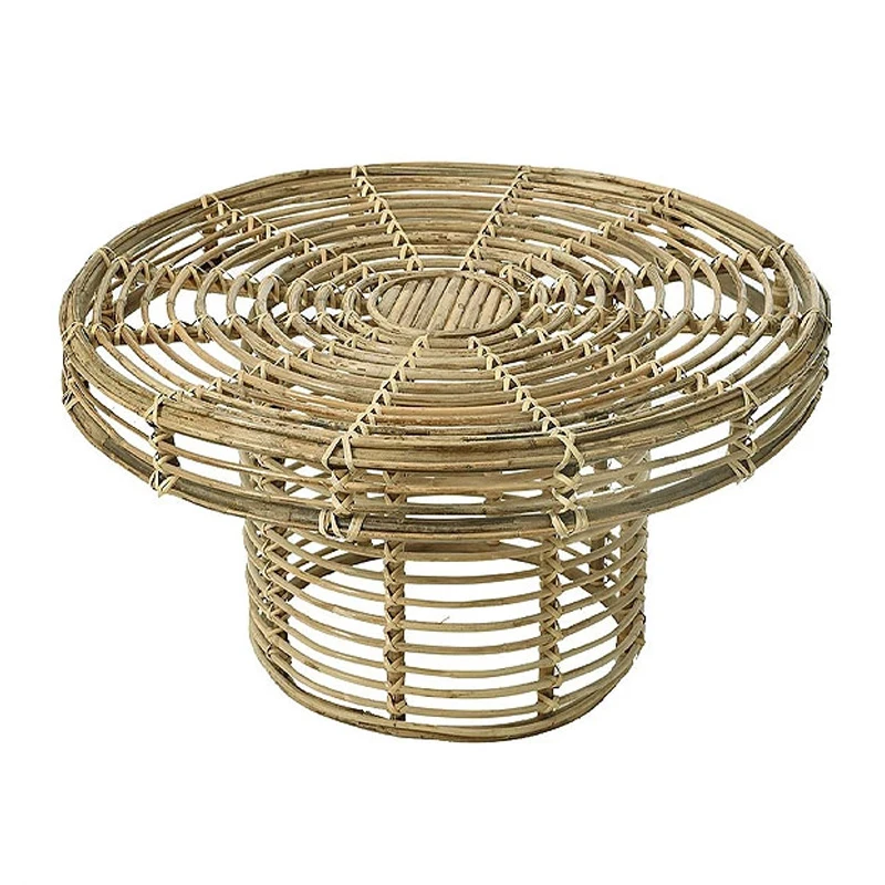 ΨΑΘΙΝΟ BAMBOO ΤΡΑΠΕΖΙ 81x81x45EK