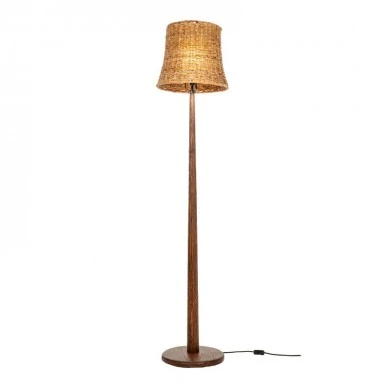 DECO RATTAN FLOOR LAMP D40x183CM ABACA