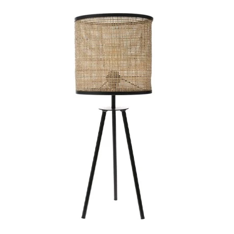 DECO NATURAL RATTAN LAMP D25x63CM