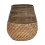DECO RATTAN POT D17x24CM