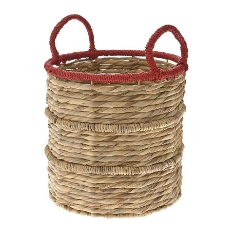 ΨΑΘΙΝΟ ΚΑΛΑΘΙ NATURAL ΜΕ ΚΟΚΚΙΝΑ ΧΕΡΟΥΛΙΑ Φ41x46EK