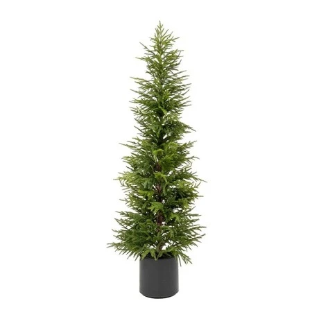 REAL TOUCH CHRISTMAS TREE 180CM IN BLACK POT